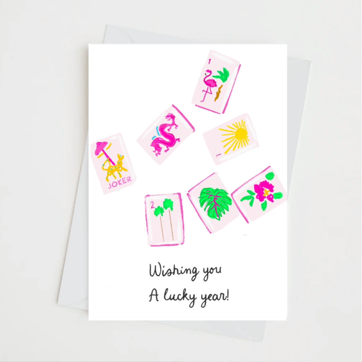 Lucky Year Birthday Card