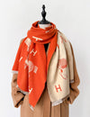 Equestrian Orange Stable Reversible Wrap