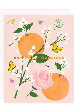 Birthday Blossoms Greeting Card