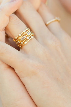 Layered Statement Ring