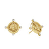 Julie Vos Bee Cameo Earrings
