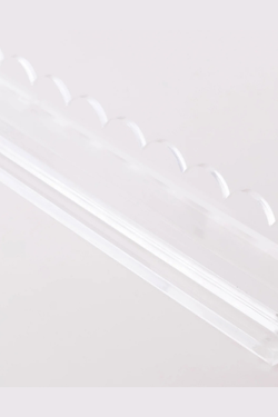 20" Luxury Acrylic Scalloped Rack by Mahjong Studio