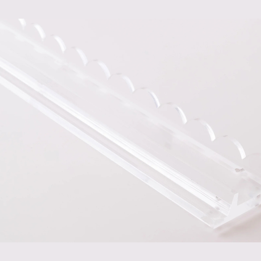 20" Luxury Acrylic Scalloped Rack by Mahjong Studio