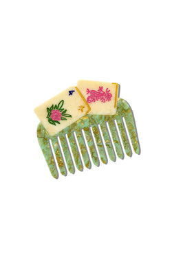 Hand-painted Pocket Comb
