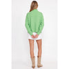 Mock Neck Pullover Sweater