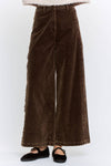 Corduroy Scalloped Trousers