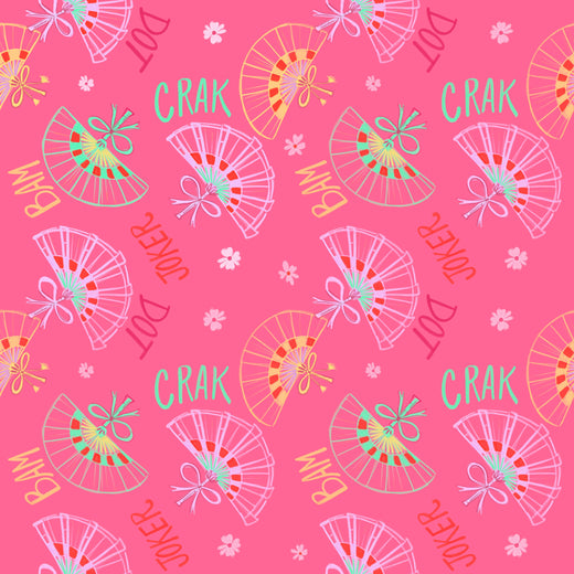 Bonjour Mahjong Coasters Set of 4