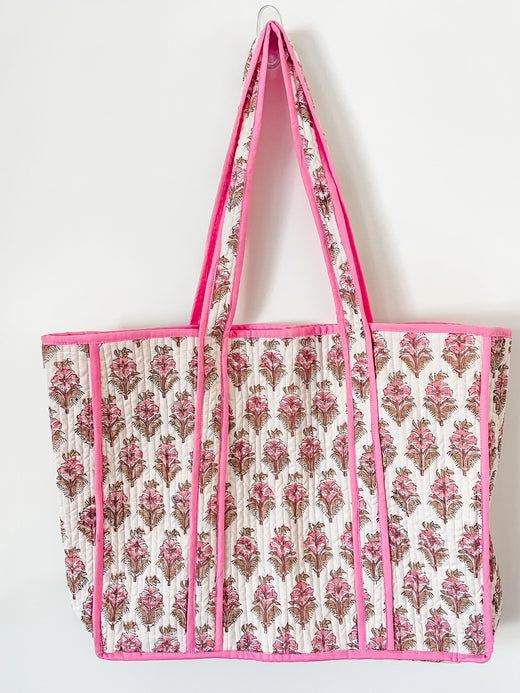Block Print Tote Bag