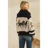 Horse Cardigan Sweater