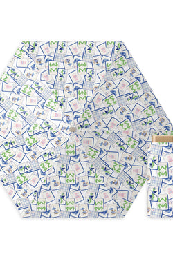 Mahjong Blue Umbrella