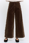 Corduroy Scalloped Trousers