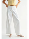 Wide Leg Side Scallop Jeans