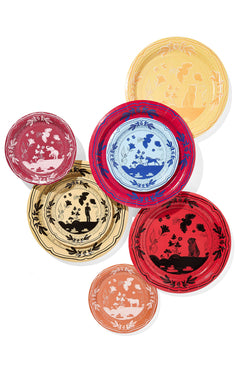 Collegiate Inspired Mini Hors d'oeuvre Paper Plates