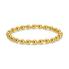 6mm Stretch Bead Bracelet with 3mm Bead Accents
