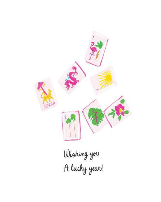 Lucky Year Birthday Card