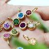 Birthstone Gem Charm
