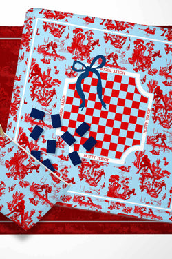 Hotty Toddy Ole Miss Mahjong Mat