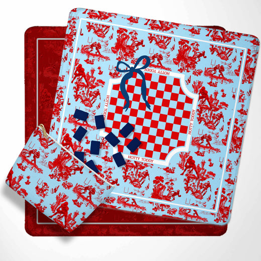 Hotty Toddy Ole Miss Mahjong Mat