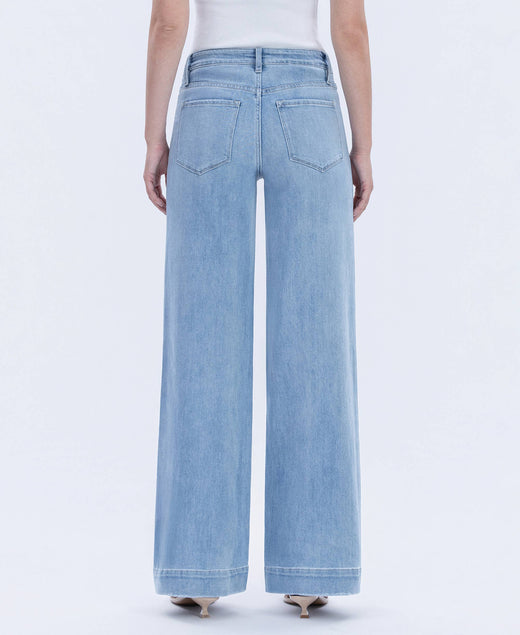 High Rise Trouser Jeans