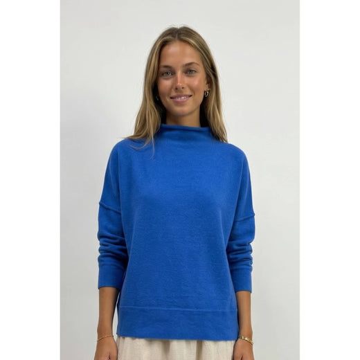 Mock Neck Pullover Sweater