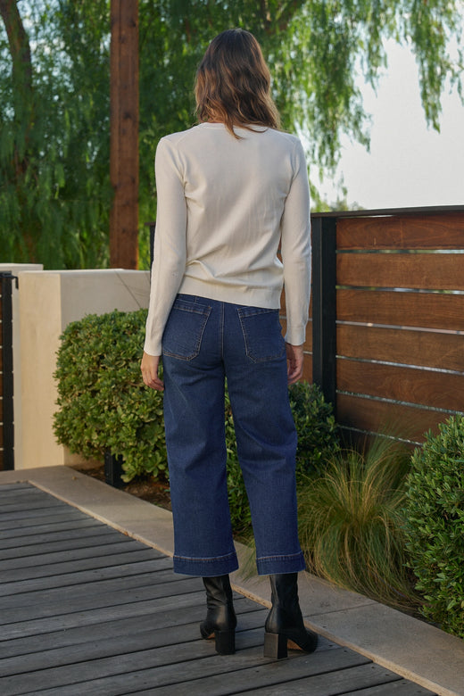 Crewneck Knit Pullover