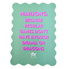 Mahjong Scalloped Shuffle Card