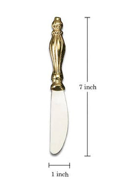 Gold Ribbed Spreader