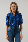 Niva Floral Elysia Pleated Shirt