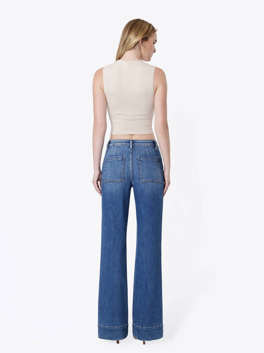 High Rise Vintage Flare Jeans