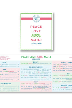 2026 Little Mahj Card