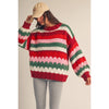 Striped Chunky Knit Sweater