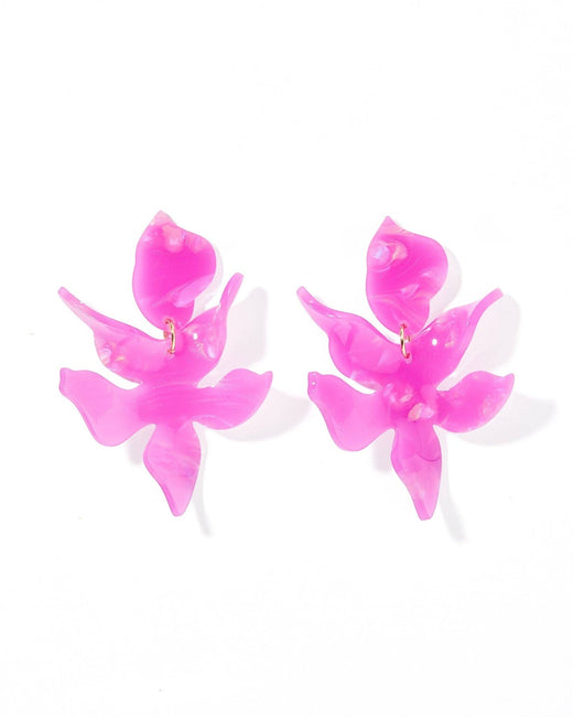 Linny Co Flora Statement Earrings