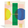 Geometric Congratulations Foil Card