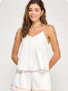 Piping Detail Tank Top