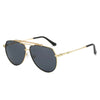 Large Lens Aviator Sunglasses