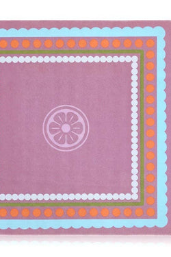Mahjong Non-Slip Crystal Velvet Table Mat