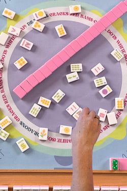 Heirloom Engraved Mahjong Tile Set by Morningside Mahjong