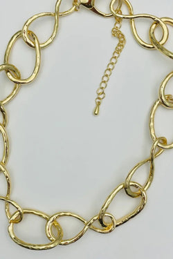 Hammered Link Chain