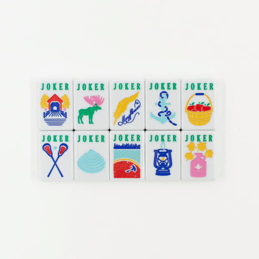 The New England Series Mahjong Tiles