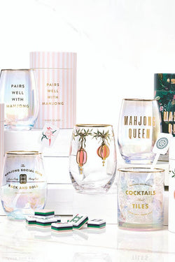 Gold Foil DOF Rocks Glass - Cocktails and Tiles