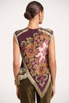 Asymmetrical Fringe Cross Top