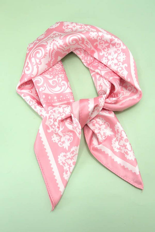 Paisley Silky Feel Bandana Scarf