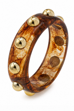 Gold Studded Bangle