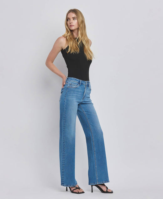 Refinery HR Wide Leg Jeans