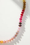 Agate Glass Semi Precious Necklace