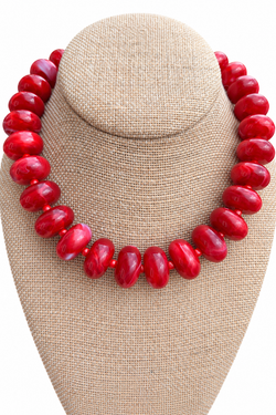 Cherry Swirl Necklace
