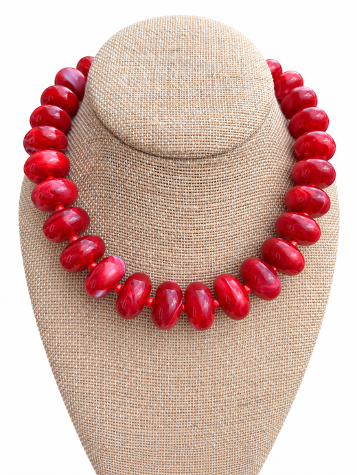 Cherry Swirl Necklace
