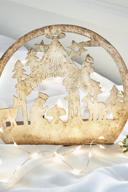 Christmas Nativity Tealight Holder