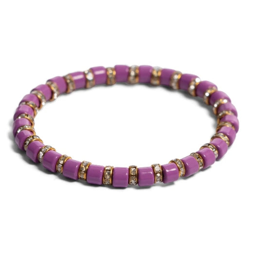 Dream in Color Enamel & Rhinestone Bracelet