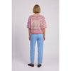 Rainbow Stripe Button Cardigan
